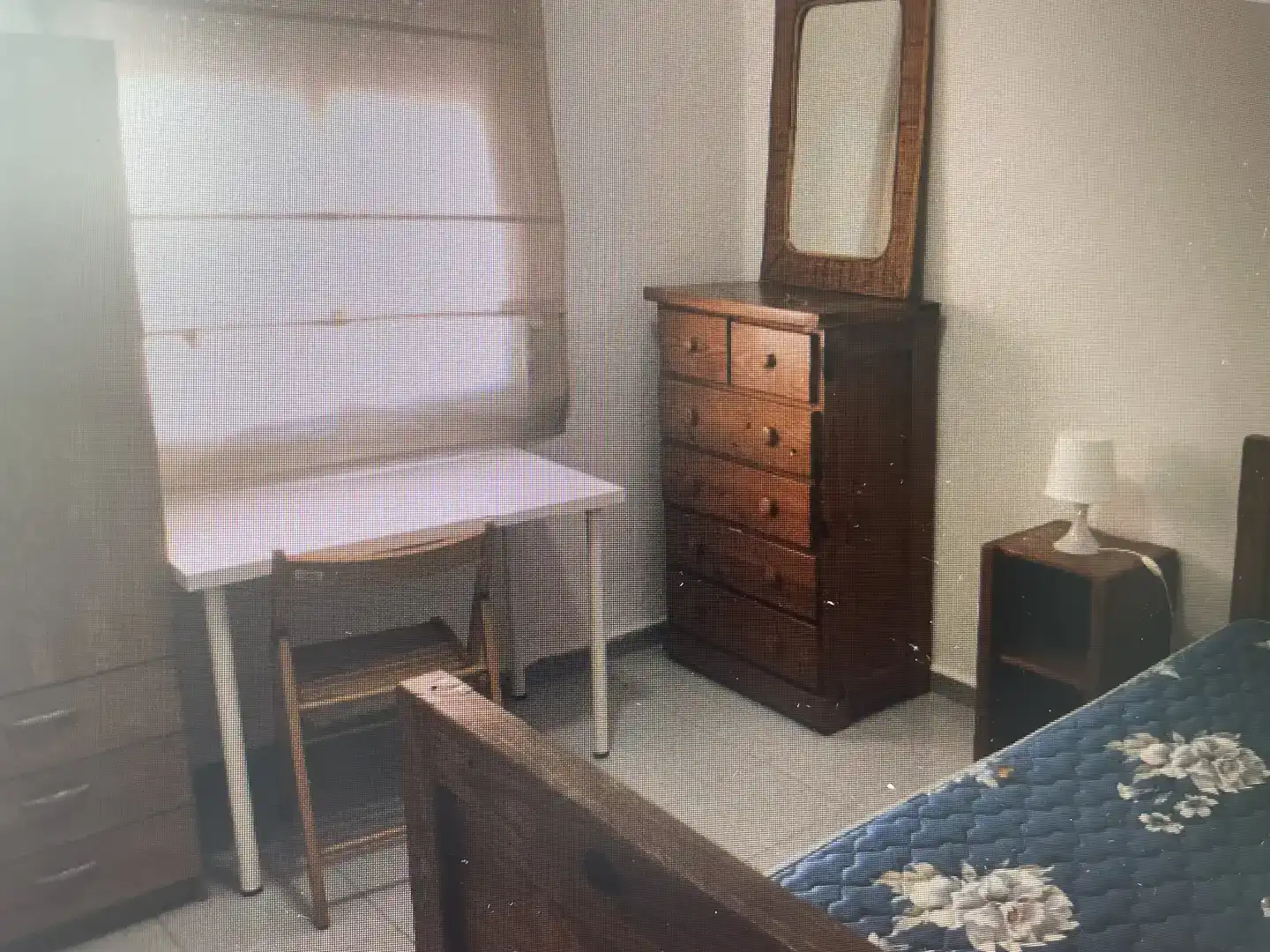 Schlafzimmer von Wohnung zur Miete in  Toledo Capital mit Klimaanlage und Balkon