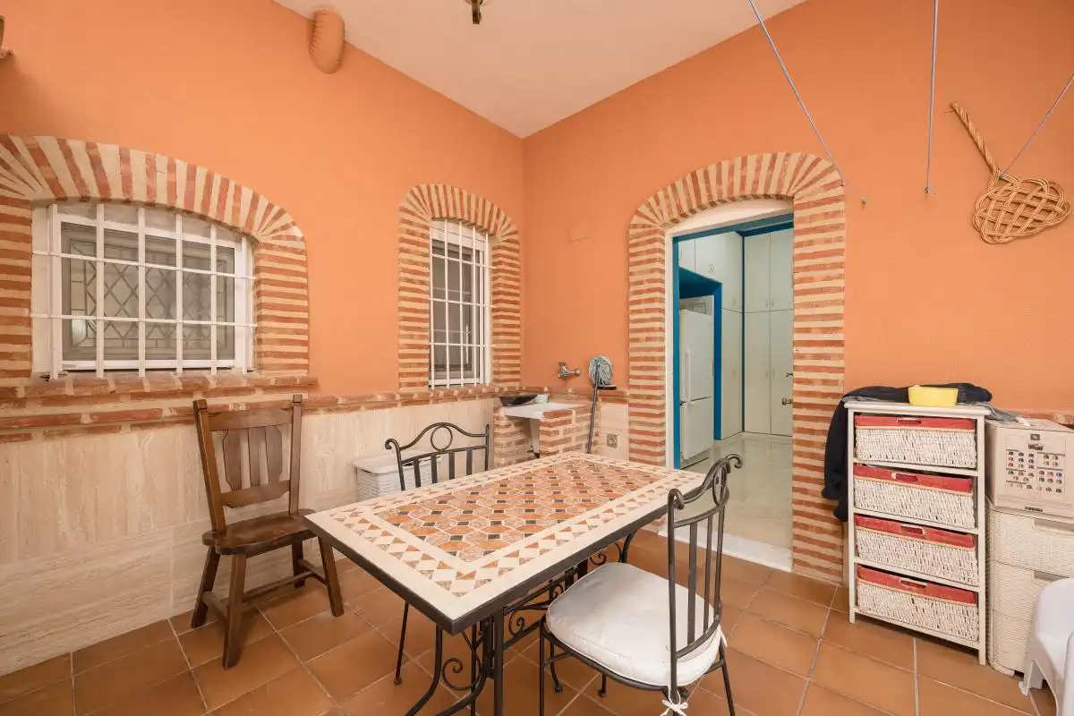 Menjador de Casa o xalet en venda en Elche / Elx amb Aire condicionat, Calefacció i Jardí privat