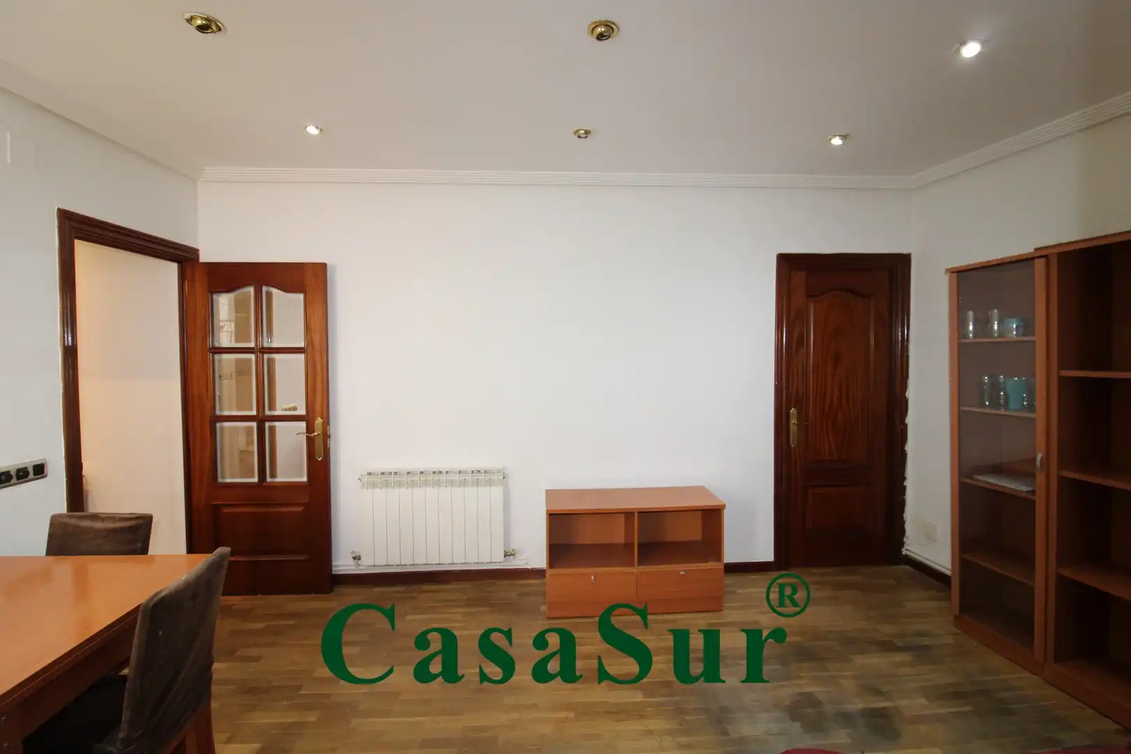 Living room of Apartments for sale in Valladolid  with Heating, Parquet flooring and Terrace