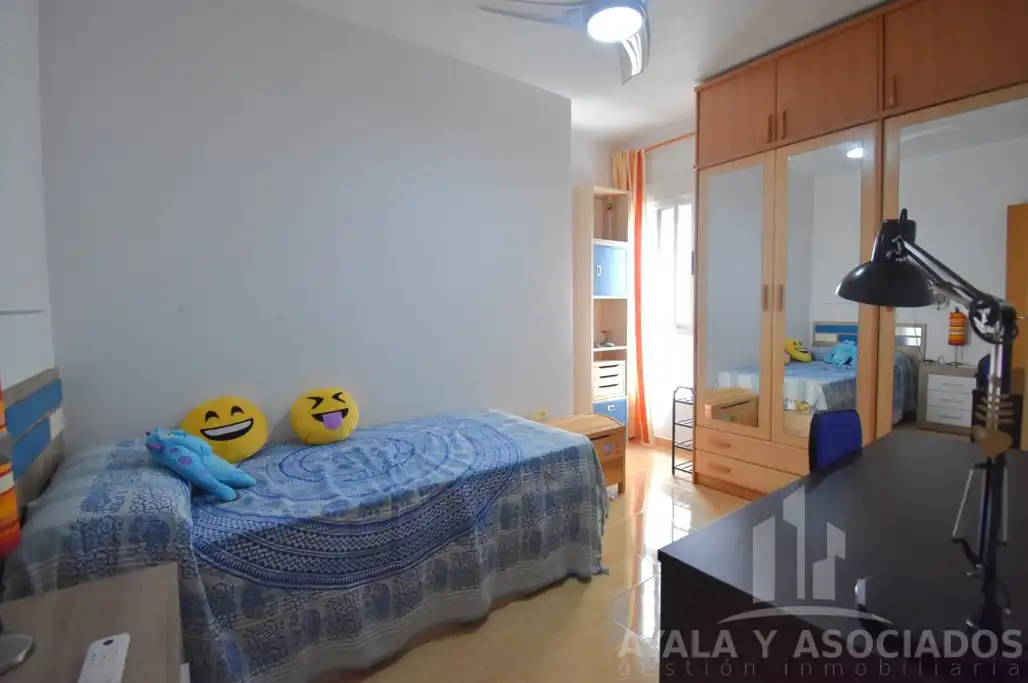 Bedroom of Flat for sale in Mazarrón  with Air Conditioner, Heating and Balcony