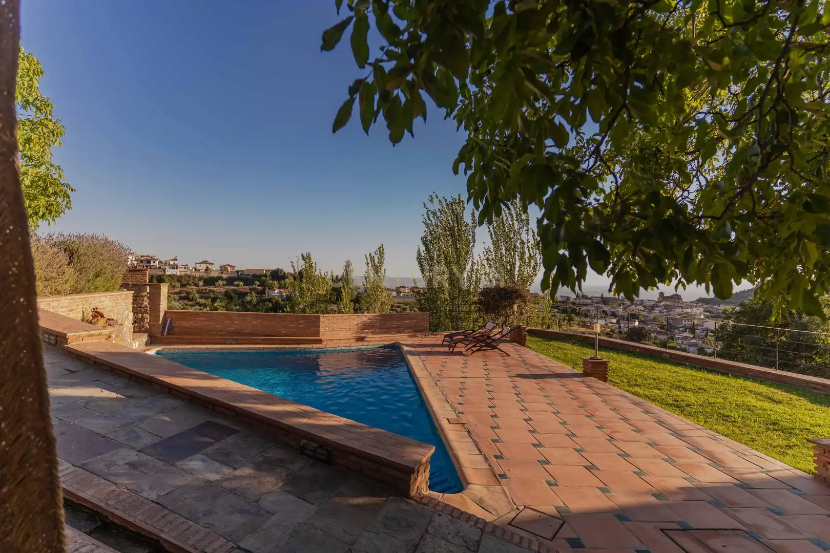 Piscina de Casa o chalet en venta en Nívar con Jardín privado, Trastero y Piscina