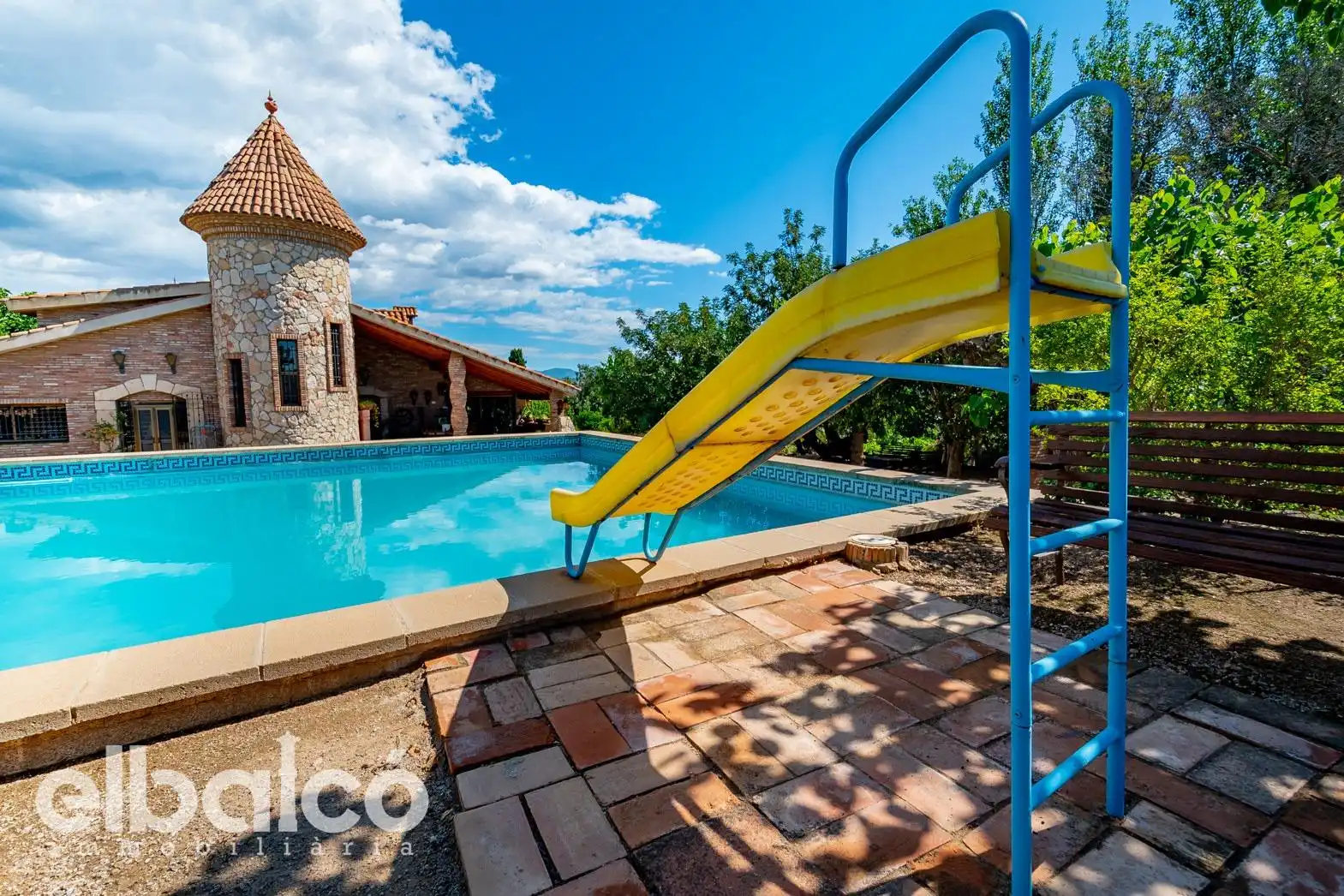 Piscina de Casa o chalet en venta en El Milà con Aire acondicionado, Jardín privado y Terraza
