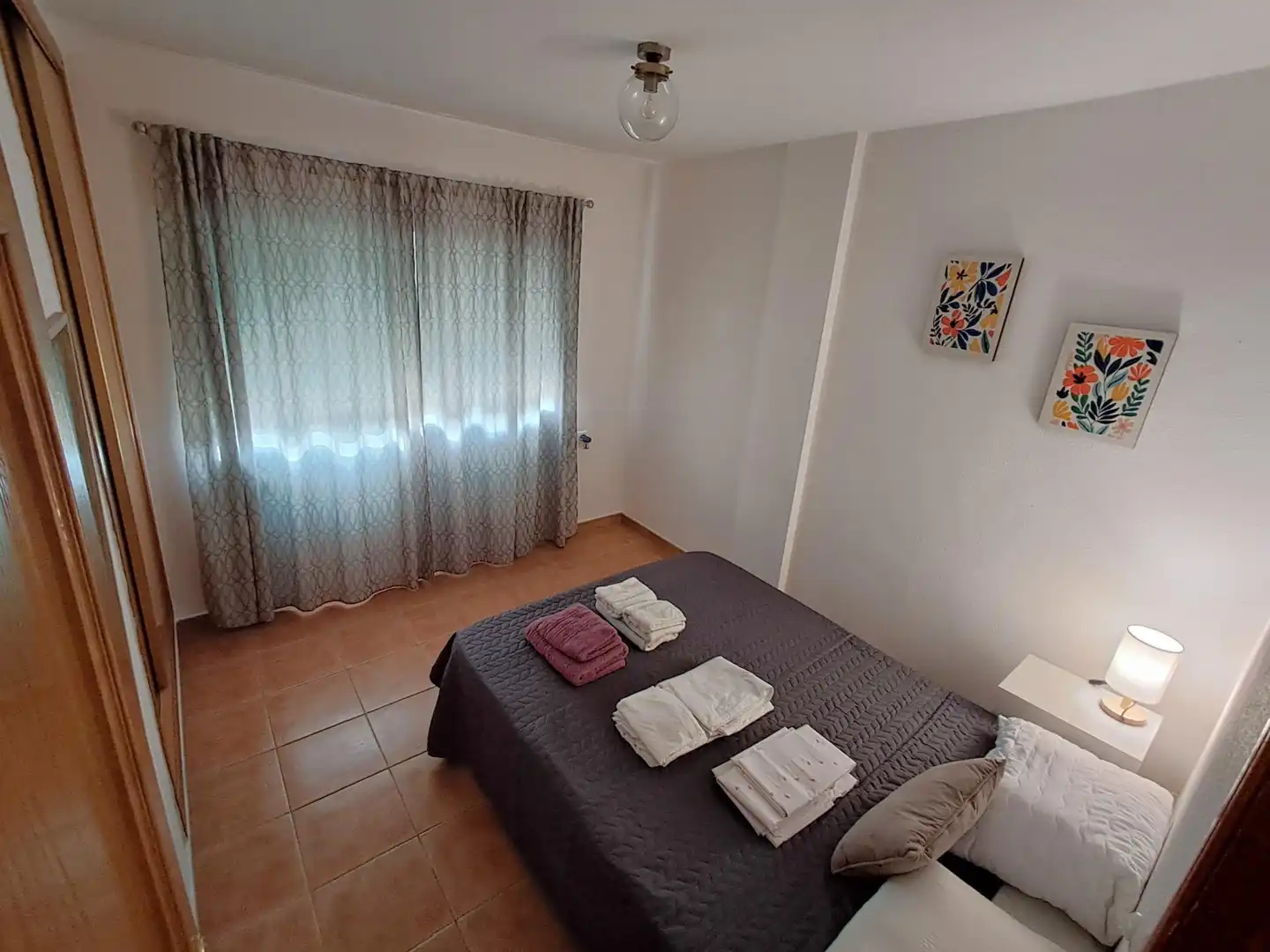 Bedroom of Apartments for rent in L'Alfàs del Pi  with Terrace, Furnished and Balcony