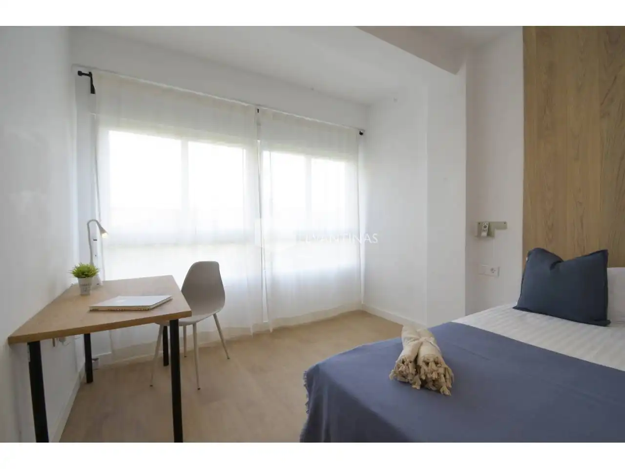 Schlafzimmer von Wohnung zur Miete in San Vicente del Raspeig / Sant Vicent del Raspeig mit Möbliert und Balkon