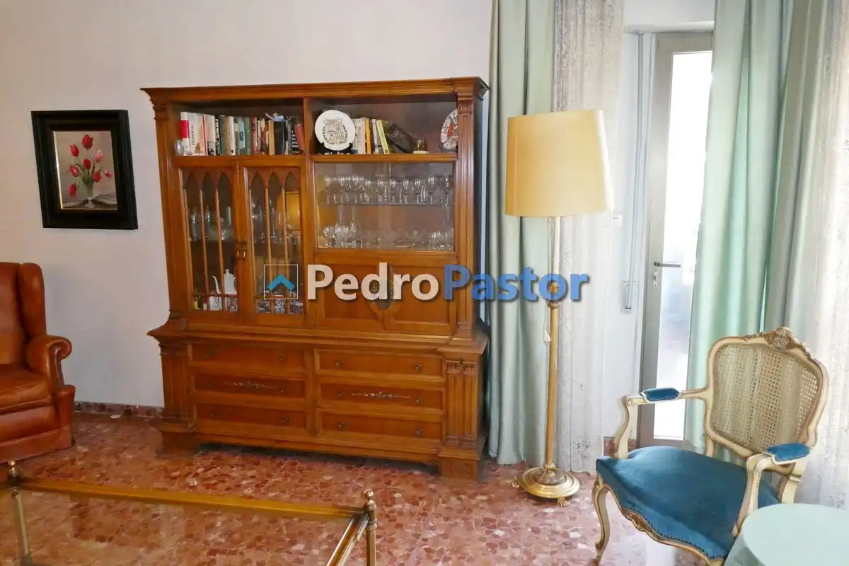Sala de estar de Piso en venta en Dénia con Aire acondicionado, Calefacción y Piscina