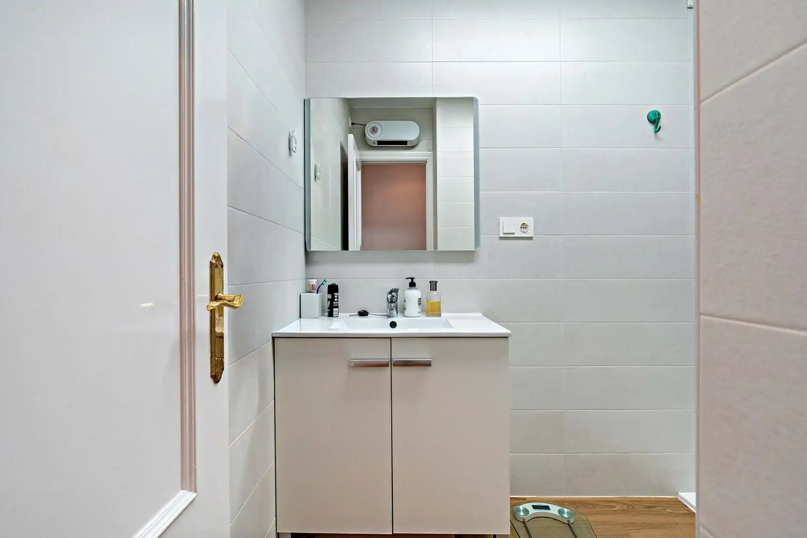 Badezimmer von Wohnung zum Verkauf in El Ejido mit Klimaanlage, Parkett und Terrasse