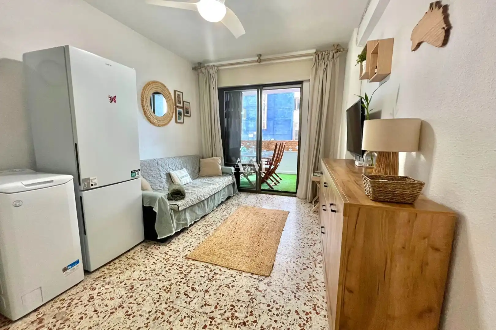 Balcony of Flat for rent in Torrevieja  with Heating, Terrace and Furnished