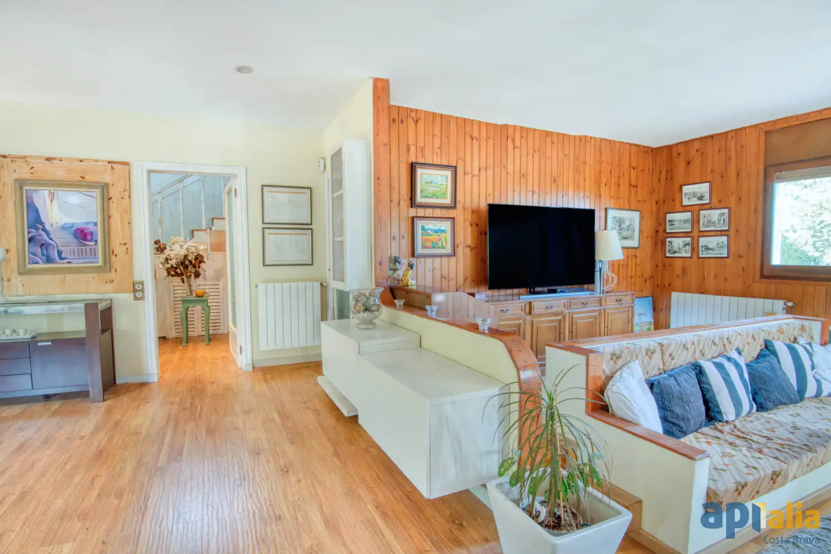 Sala de estar de Casa o chalet en venta en Sant Feliu de Guíxols con Calefacción, Jardín privado y Terraza