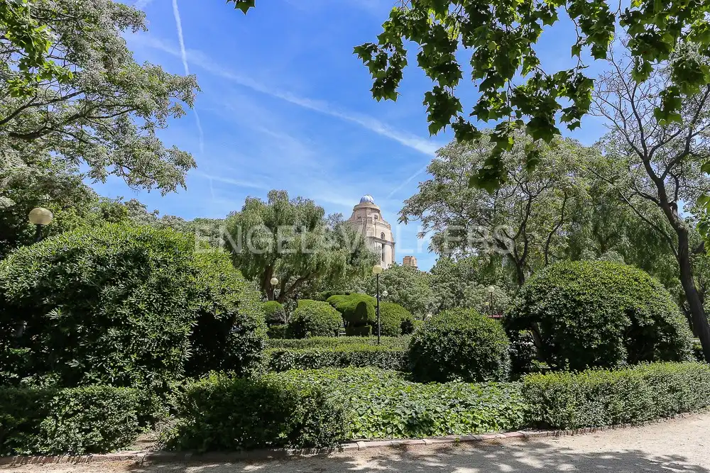 Garten von Wohnung zur Miete in Valencia mit Klimaanlage, Heizung und Terrasse