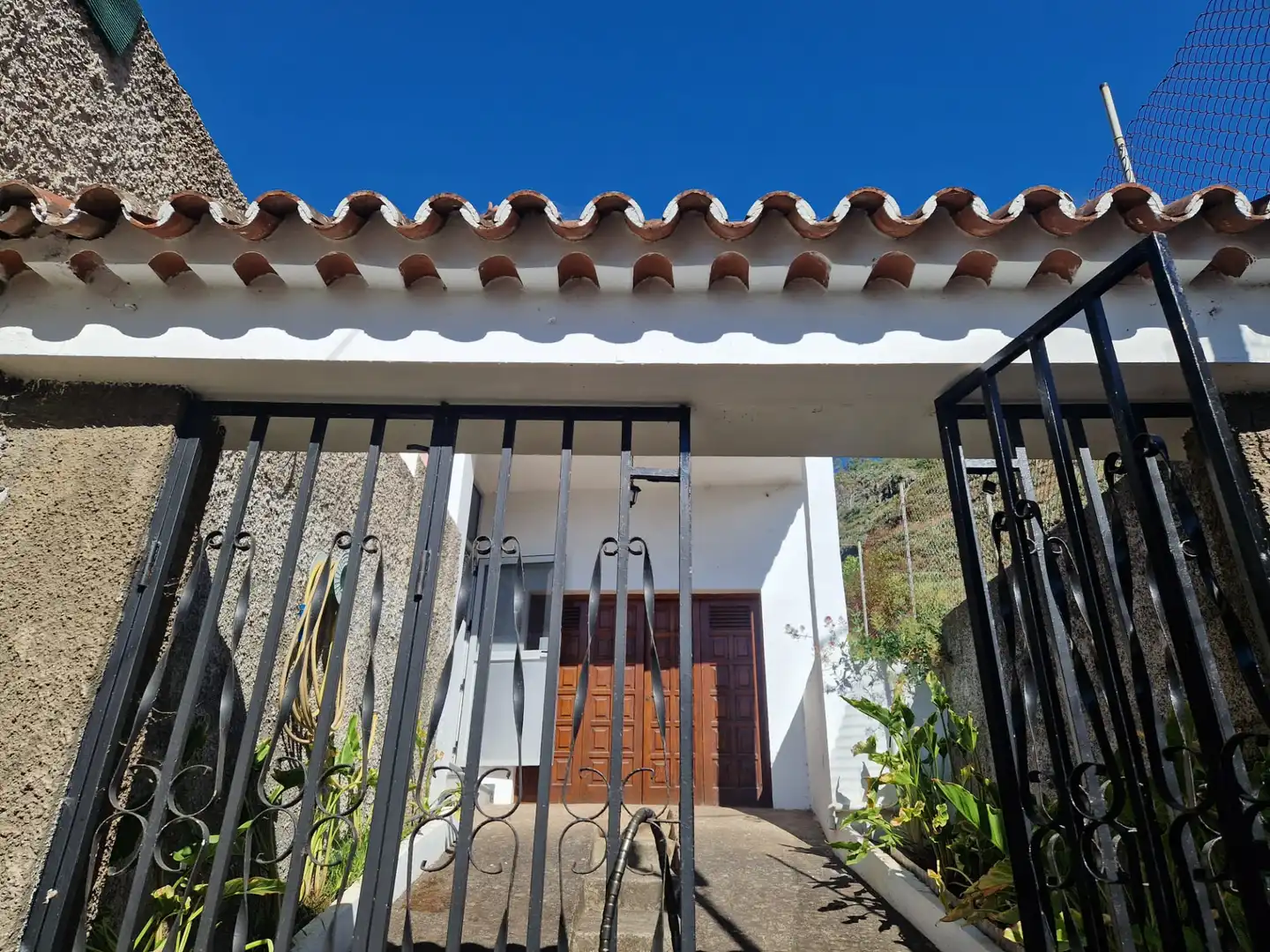 Vista exterior de Casa o xalet en venda en Teror amb Calefacció, Jardí privat i Terrassa