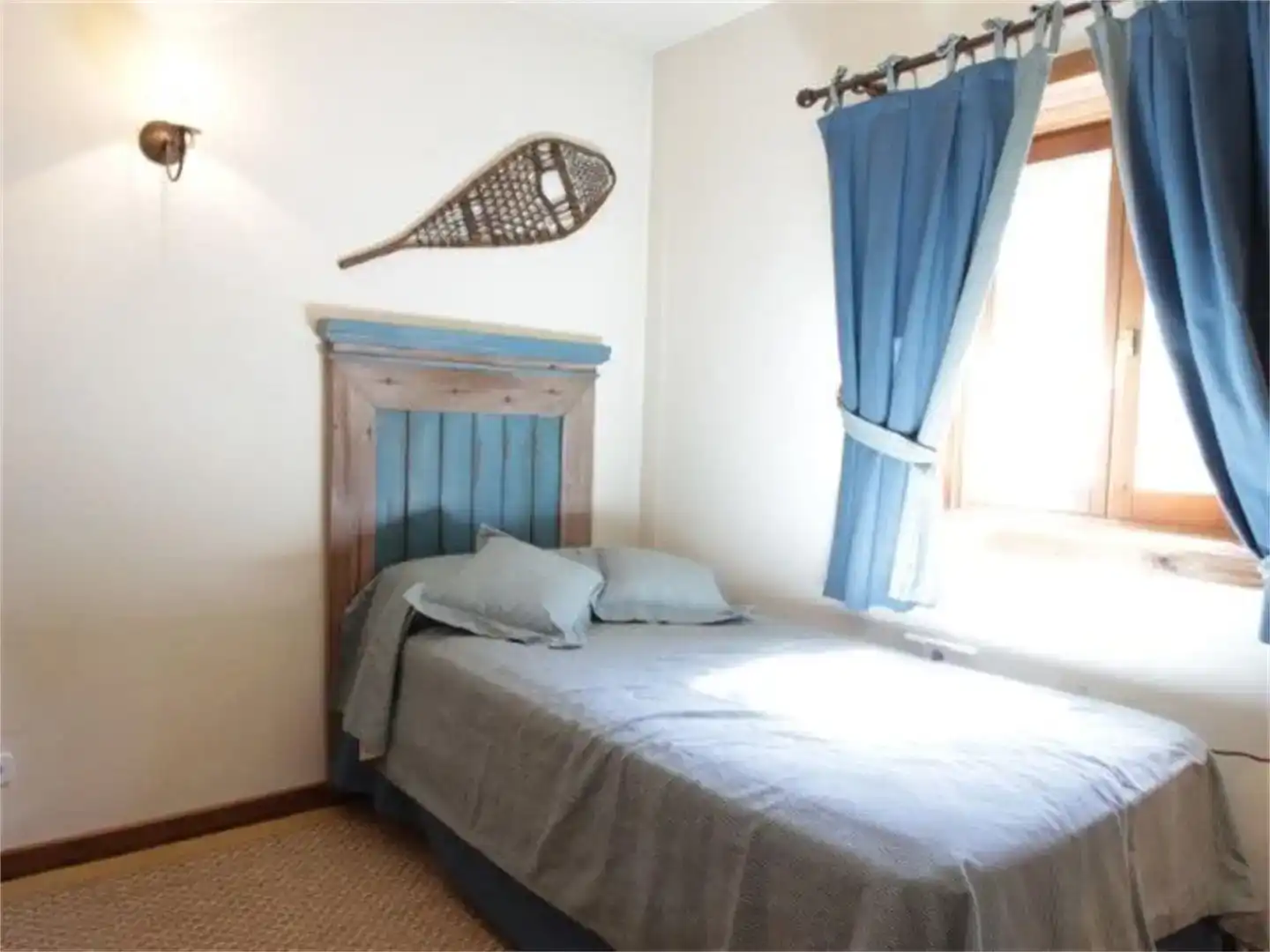 Bedroom of Flat for rent in Naut Aran  with Private garden, Parquet flooring and Storage room