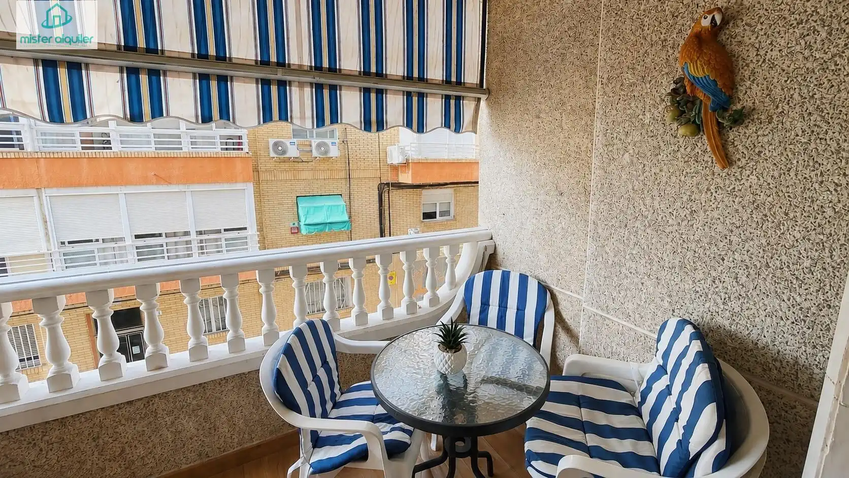Terrasse von Wohnungen zur Miete in El Campello mit Klimaanlage, Heizung und Terrasse