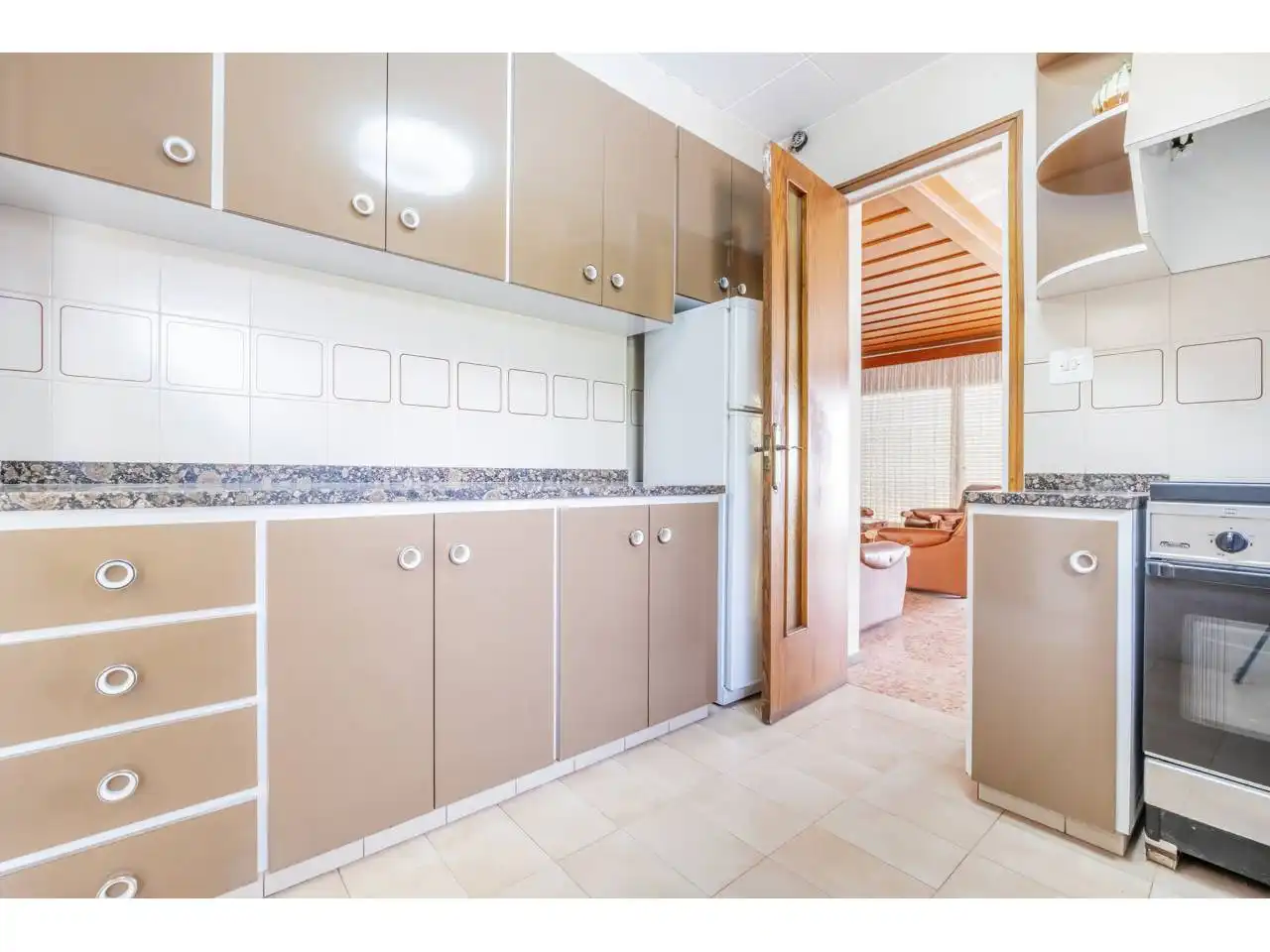 Küche von Haus oder Chalet zum Verkauf in Matadepera mit Heizung, Privatgarten und Terrasse