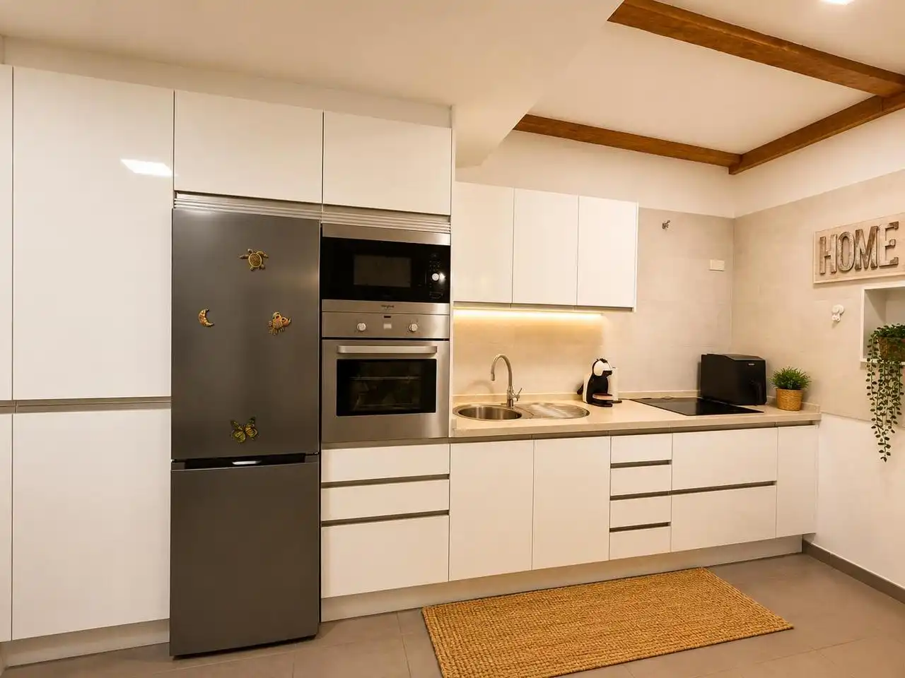 Cocina de Casa o chalet de alquiler en San Bartolomé de Tirajana con Aire acondicionado, Terraza y Piscina