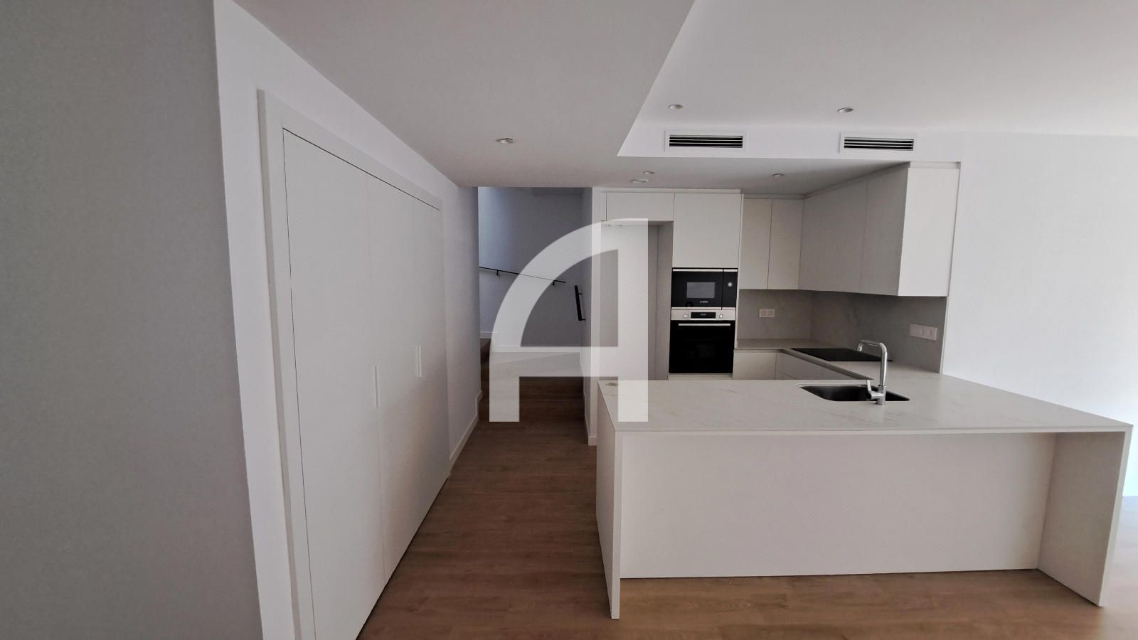 Kitchen of Duplex for sale in Terrassa  with Air Conditioner, Heating and Terrace