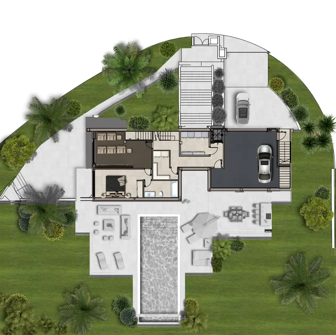 Villa con piscina in vendita a Lugar Urbanizacion Cala Golf, 42C, 29649, Málaga, imagen 8