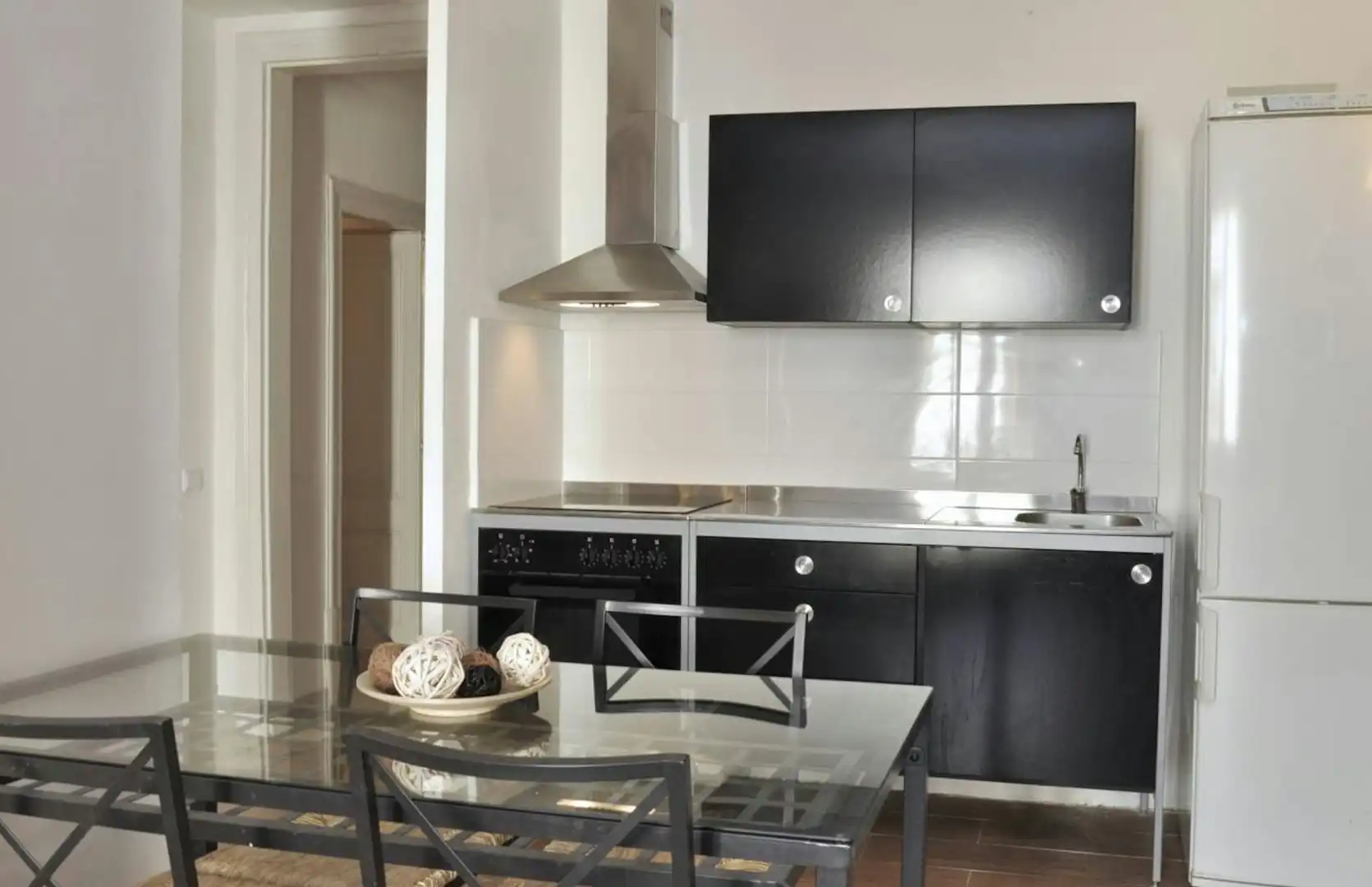 Cocina de Piso de alquiler en Barcelona con Calefacción, Amueblado y Lavadora