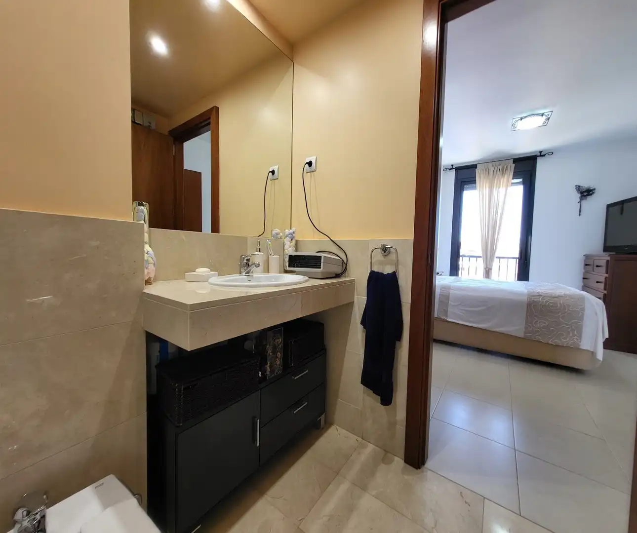 Baño de Ático de alquiler en Cubelles con Aire acondicionado, Calefacción y Terraza