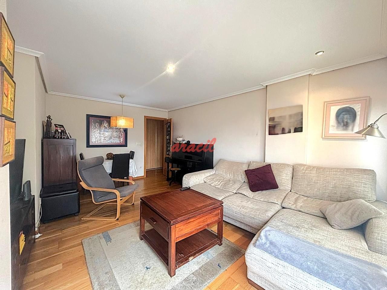 Living room of Flat for sale in Ourense Capital   with Heating and Balcony