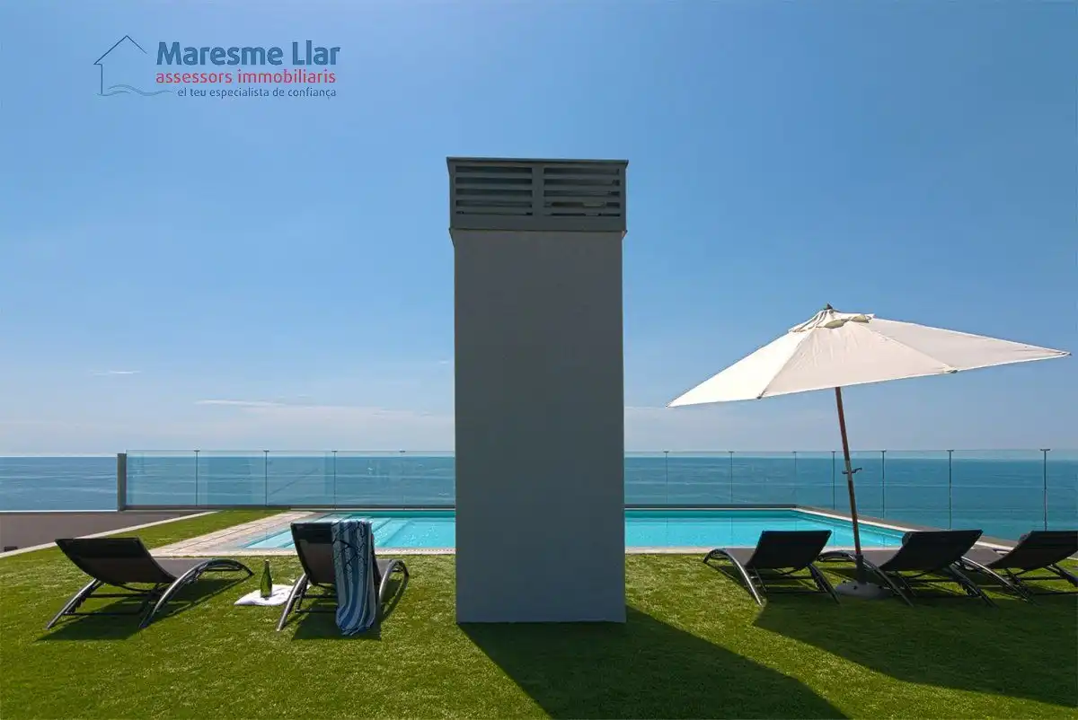 Terraza de Piso en venta en Mataró con Calefacción, Parquet y Terraza
