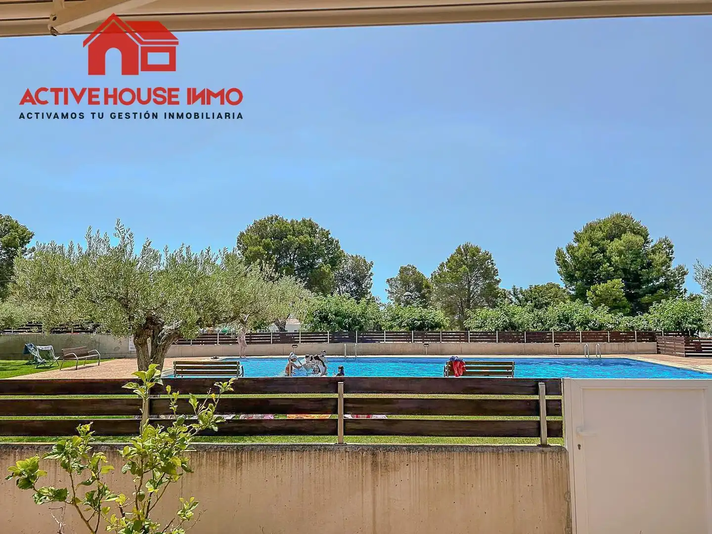 Swimming pool of Flat for sale in Alcanar  with Heating, Private garden and Terrace