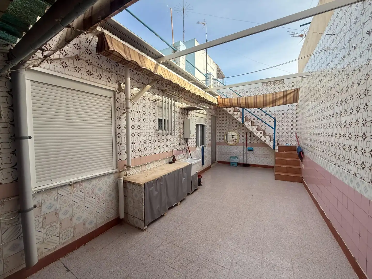 Terrassa de Casa o xalet en venda en Cartagena