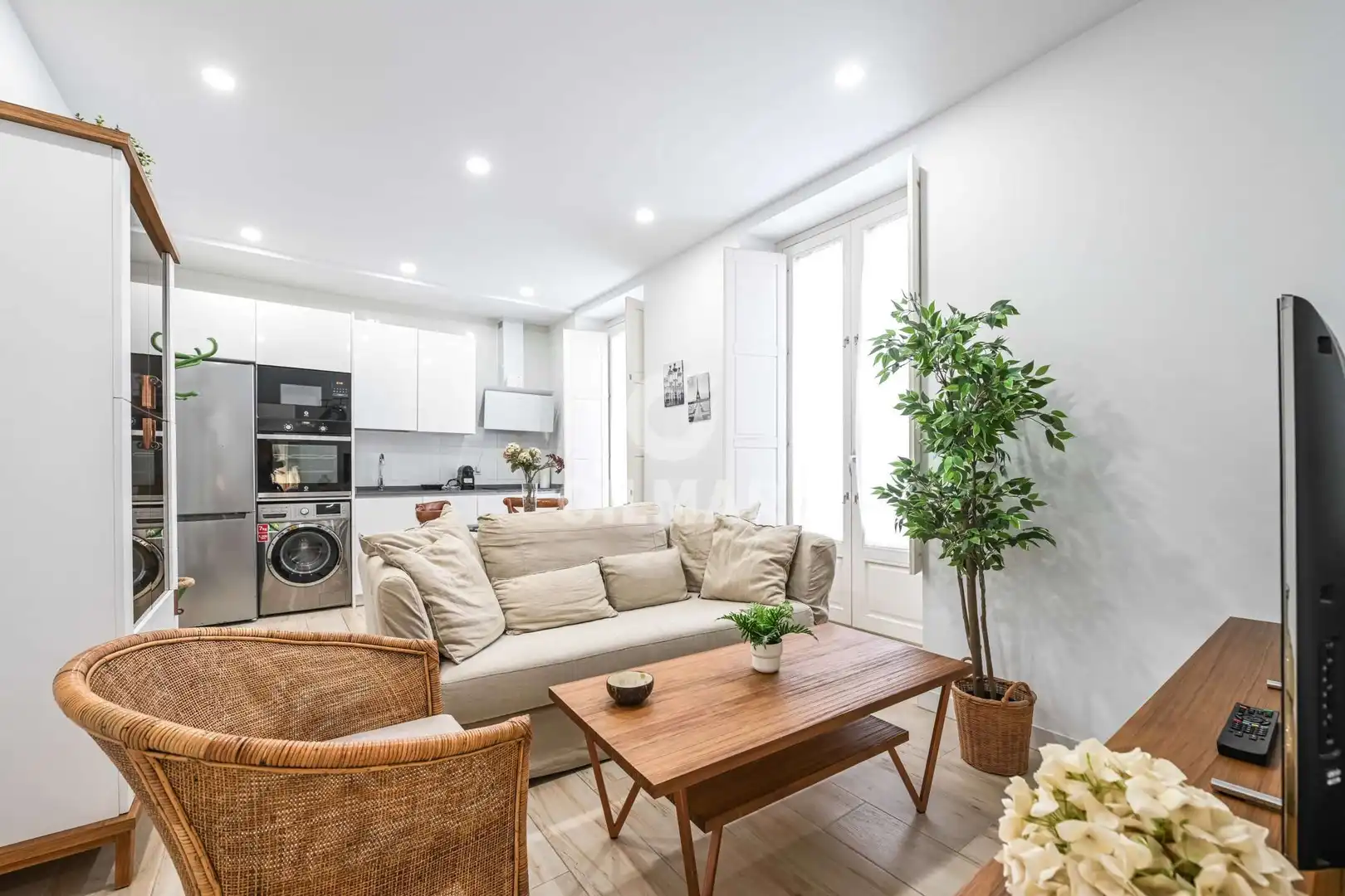 Sala de estar de Piso en venta en Cádiz con Calefacción y Balcón