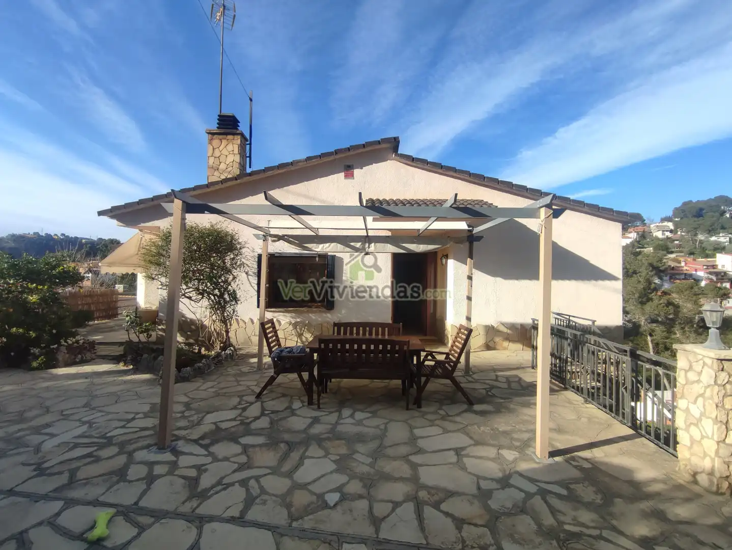 Terraza de Casa o chalet en venta en Vallirana con Aire acondicionado, Calefacción y Jardín privado