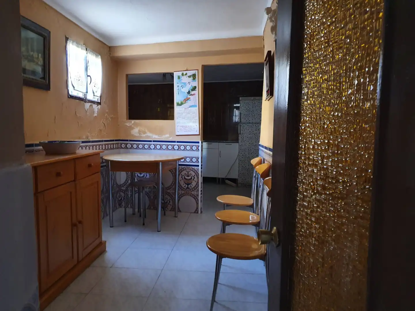 Cuina de Casa o xalet en venda en Valverde de Llerena amb Calefacció, Terrassa i Traster