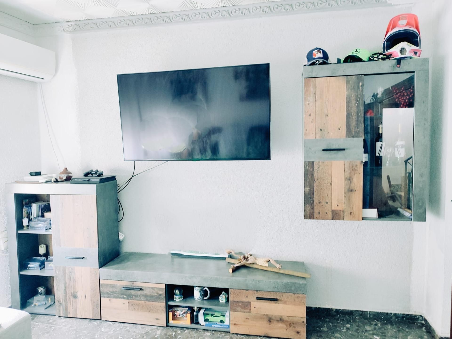 Sala d'estar de Casa o xalet en venda en Betxí amb Aire condicionat, Jardí privat i Terrassa