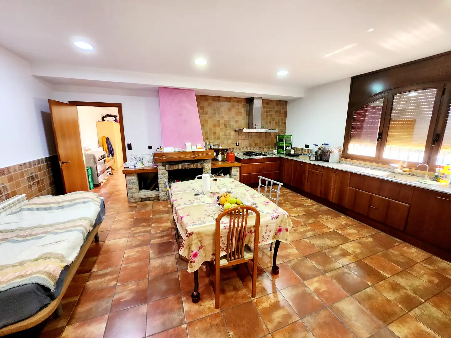 Cocina de Finca rústica de alquiler con opción a compra en Esparreguera con Calefacción, Jardín privado y Terraza