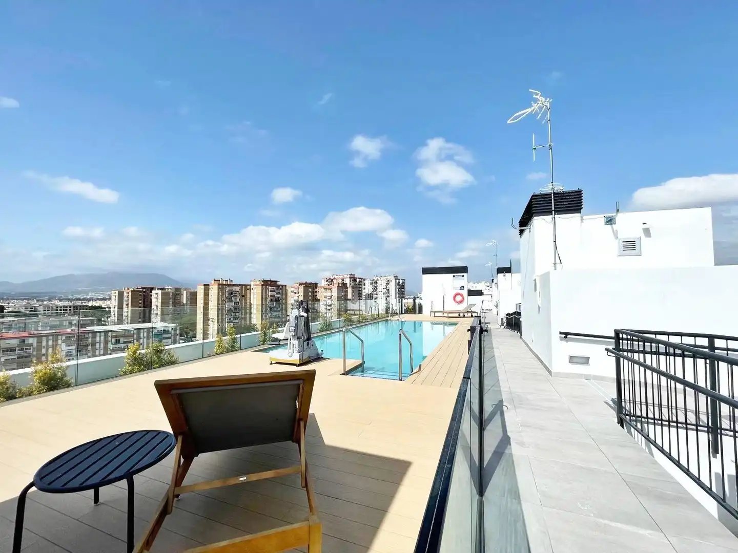 Terrace of Flat for sale in Málaga Capital  with Air Conditioner, Terrace and Storage room