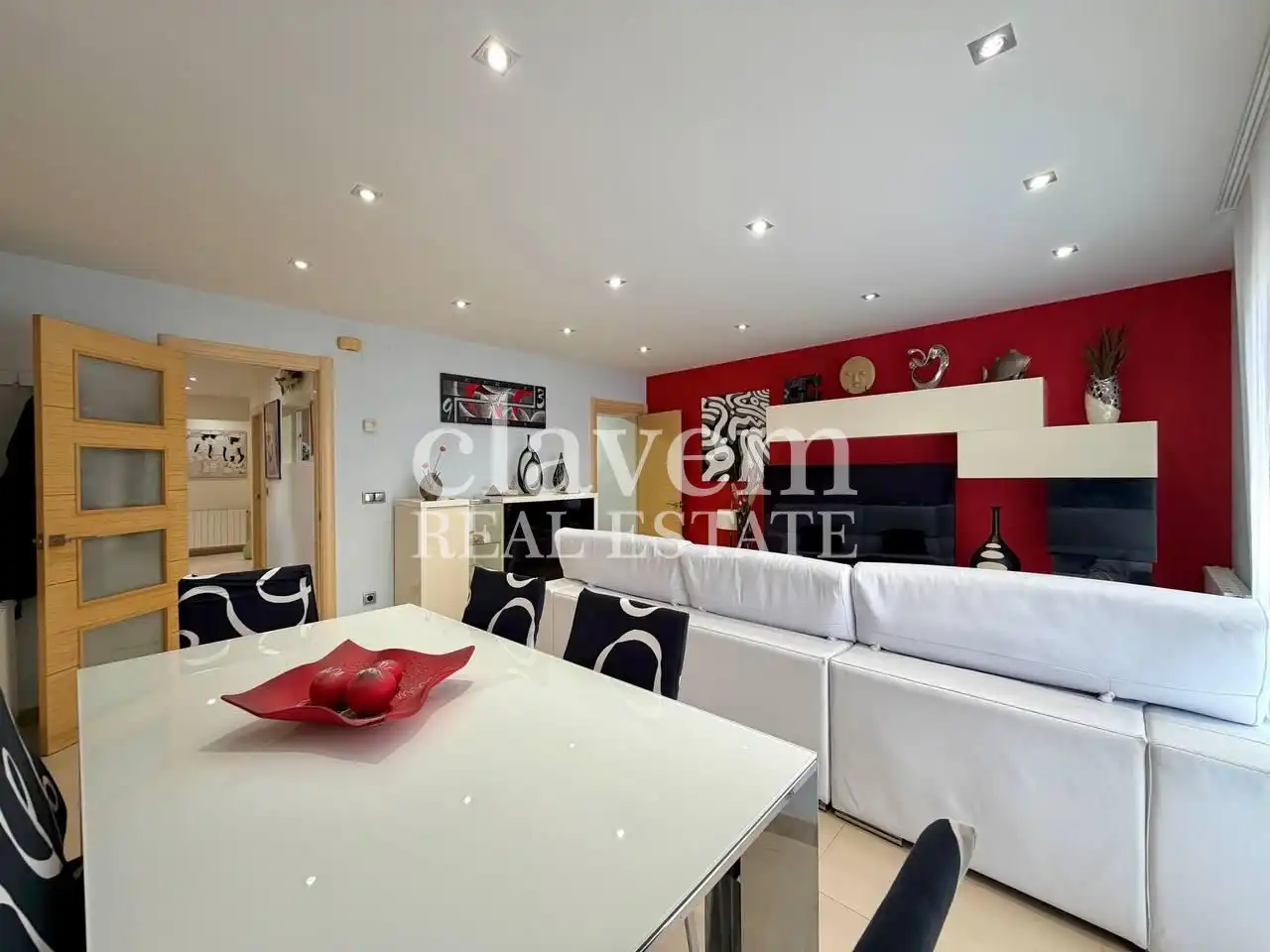 Sala de estar de Casa o chalet en venta en Barcelona con Aire acondicionado, Jardín privado y Terraza