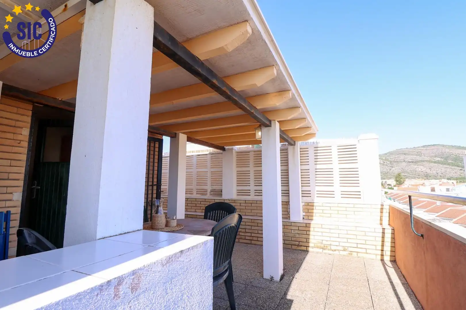 Terrassa de Apartament en venda en Oropesa del Mar / Orpesa amb Jardí privat, Terrassa i Moblat
