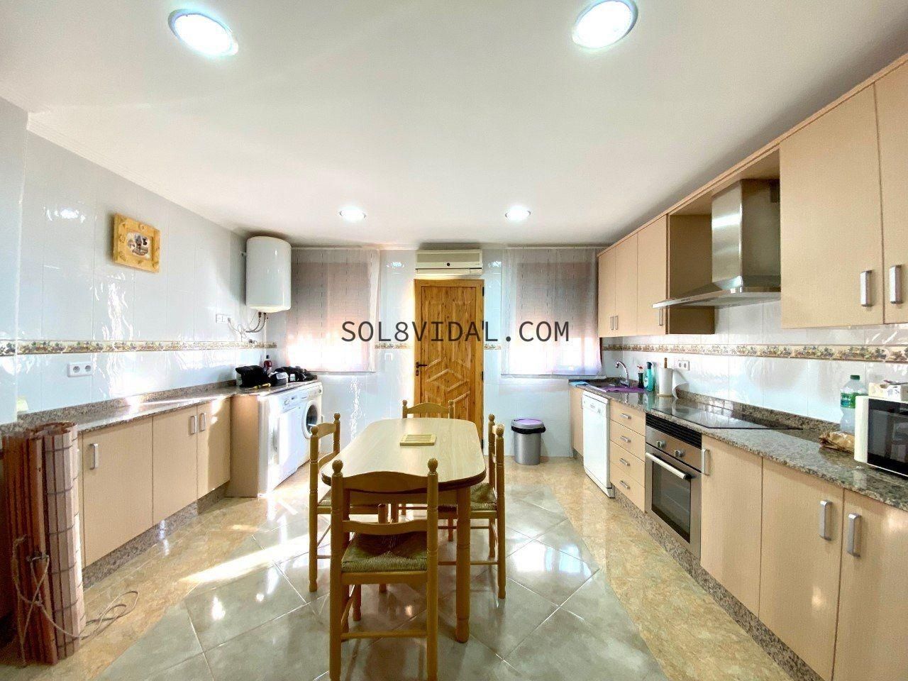 Kitchen of House or chalet to rent in Orihuela  with Air Conditioner, Heating and Terrace