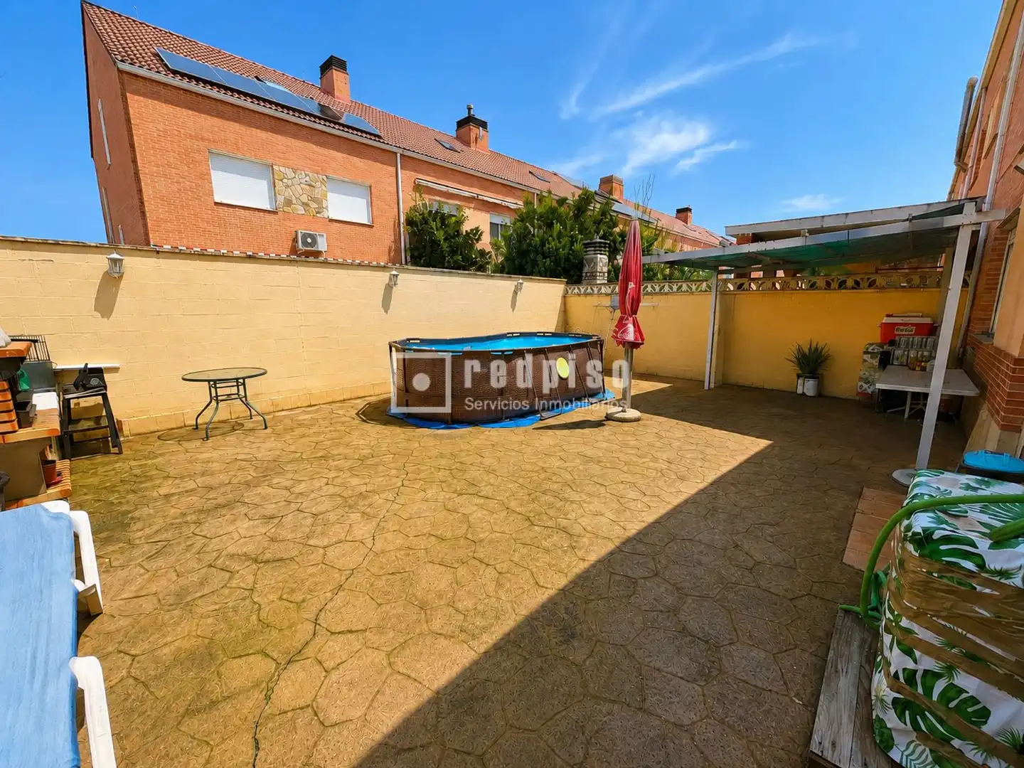 Terrassa de Casa o xalet en venda en Alovera amb Calefacció, Jardí privat i Terrassa