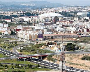 Exterior view of Single-family semi-detached for sale in  Valencia Capital  with Heating, Private garden and Terrace