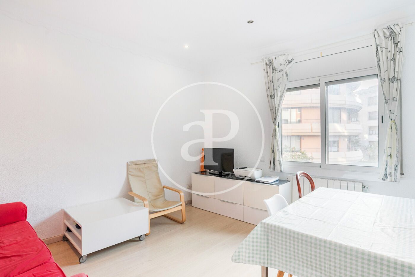 Living room of Flat for sale in  Barcelona Capital  with Heating