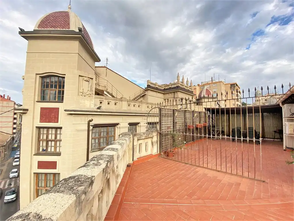 Vista exterior de Ático en venta en Alcoy / Alcoi con Aire acondicionado, Calefacción y Terraza