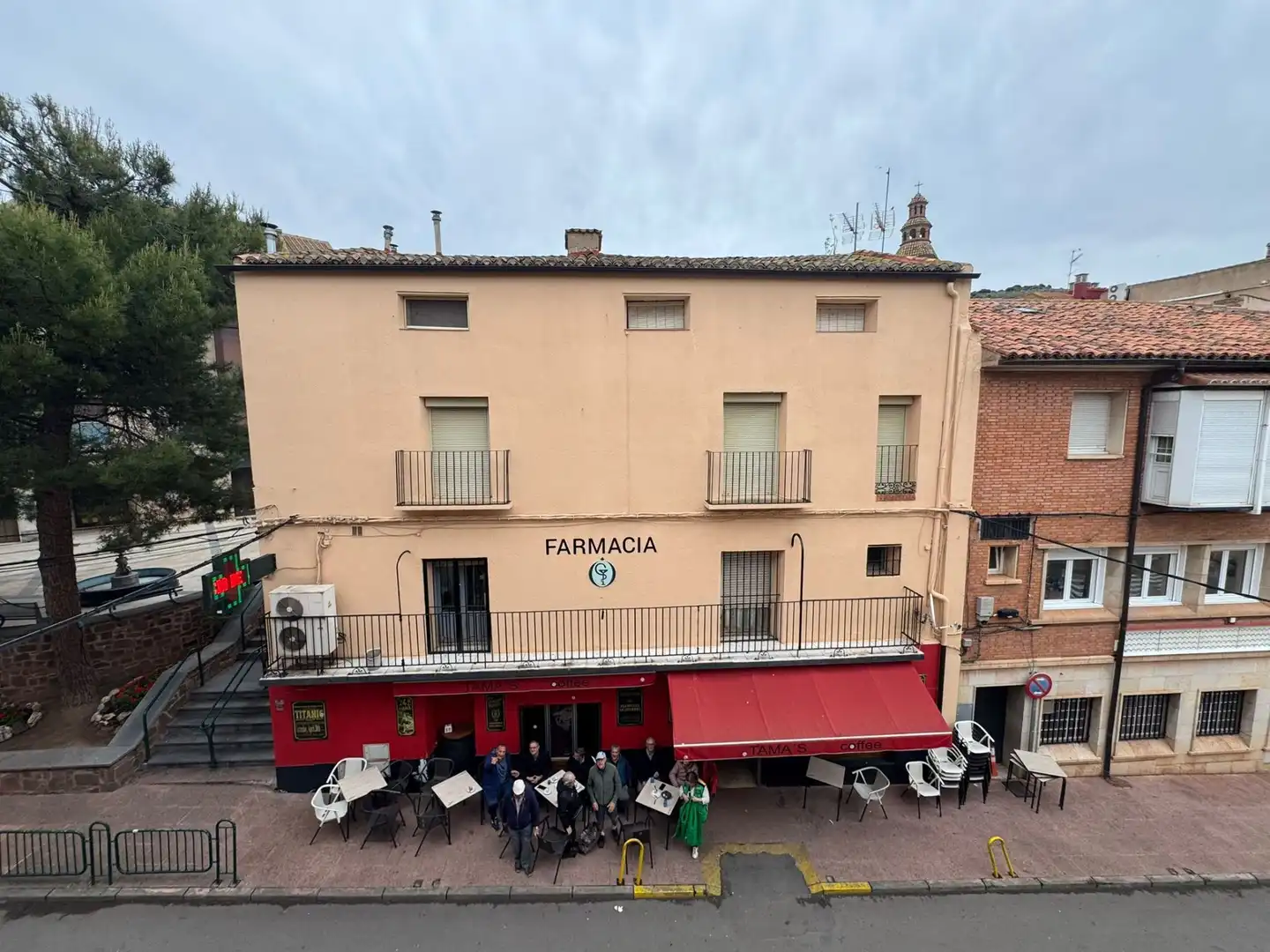 Exterior view of Duplexes for rent in Brea de Aragón  with Furnished