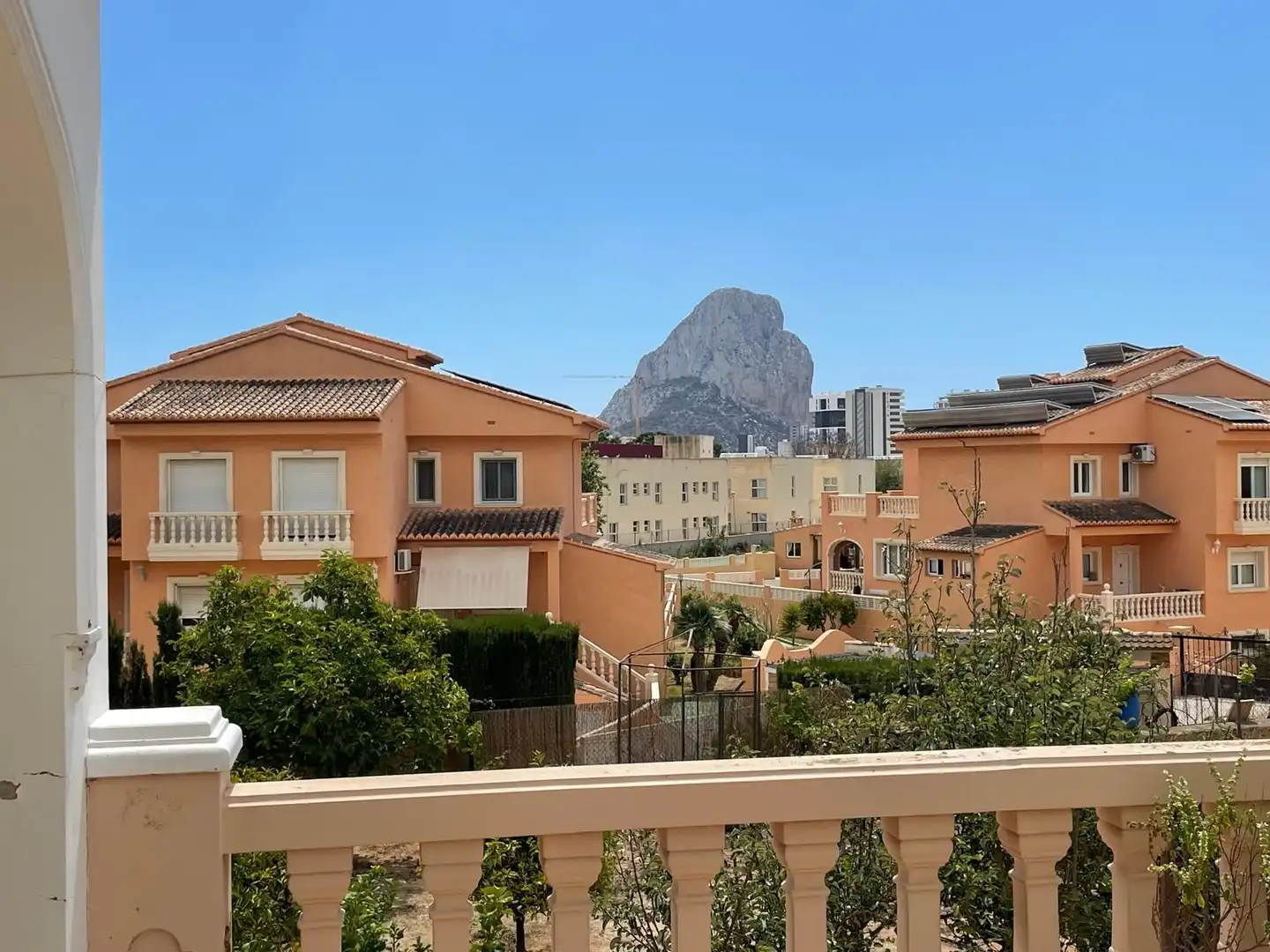 Exterior view of Houses for sale in Calpe / Calp  with Air Conditioner, Private garden and Terrace
