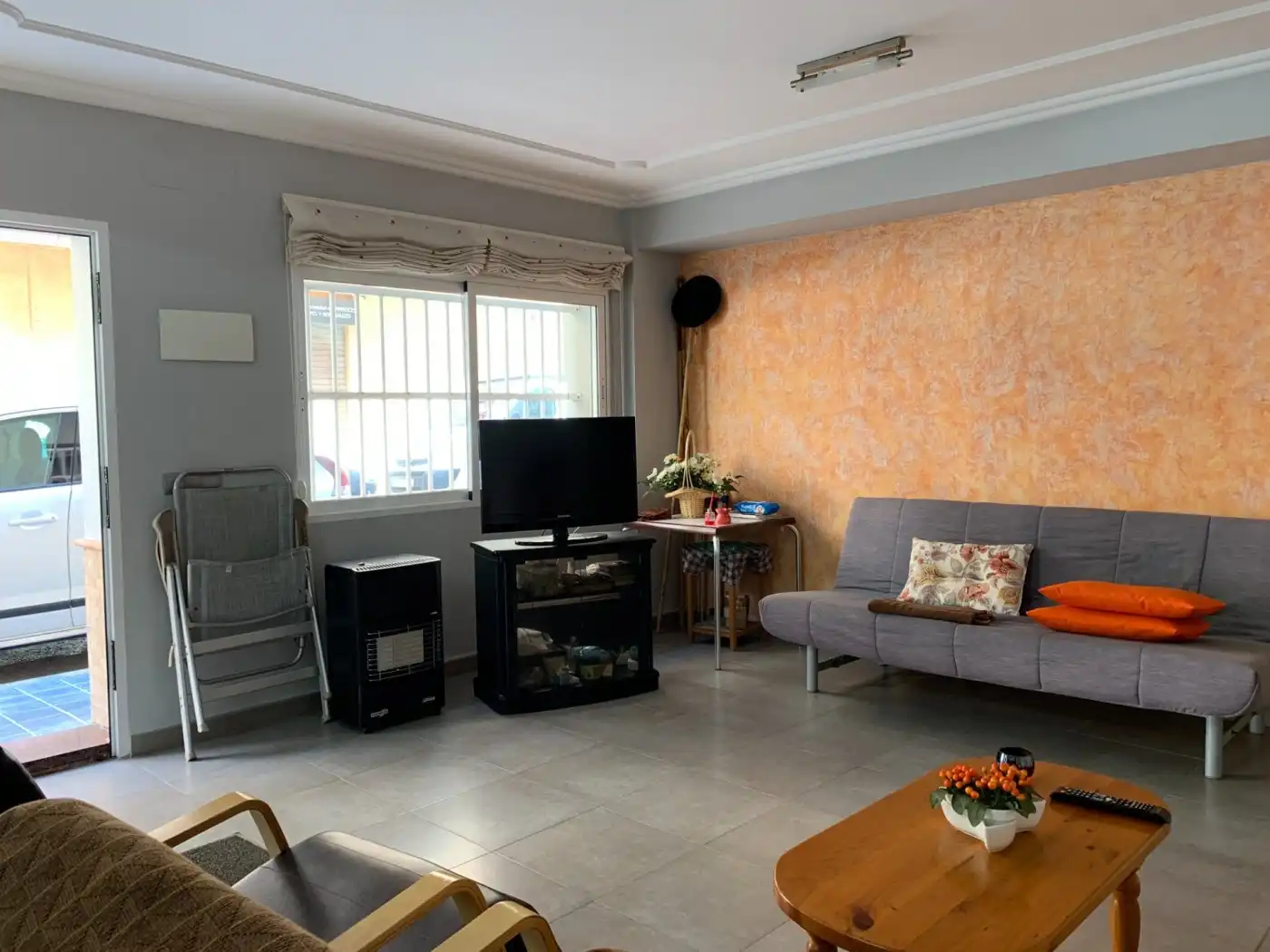 Wohnzimmer von Erdgeschoss zum Verkauf in Valencia mit Terrasse, Abstellraum und Möbliert