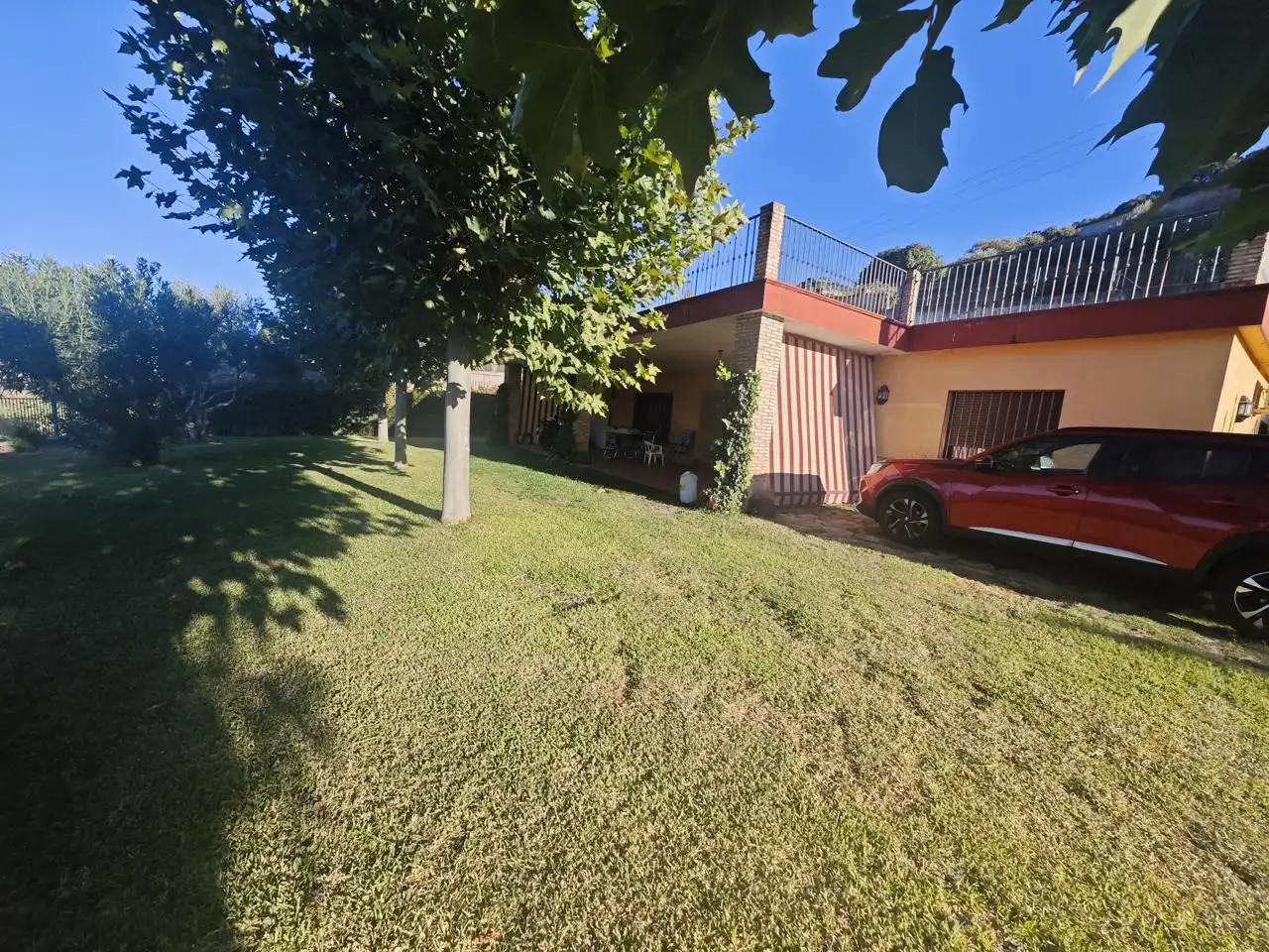 Garden of Houses for sale in Plasencia  with Air Conditioner and Terrace