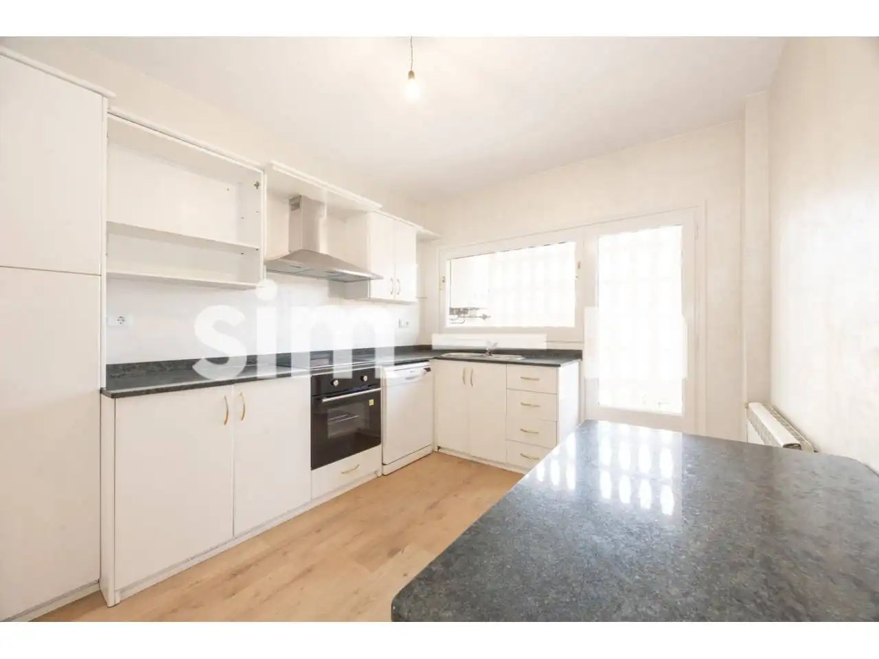 Kitchen of Flat for sale in Calldetenes  with Heating, Parquet flooring and Terrace