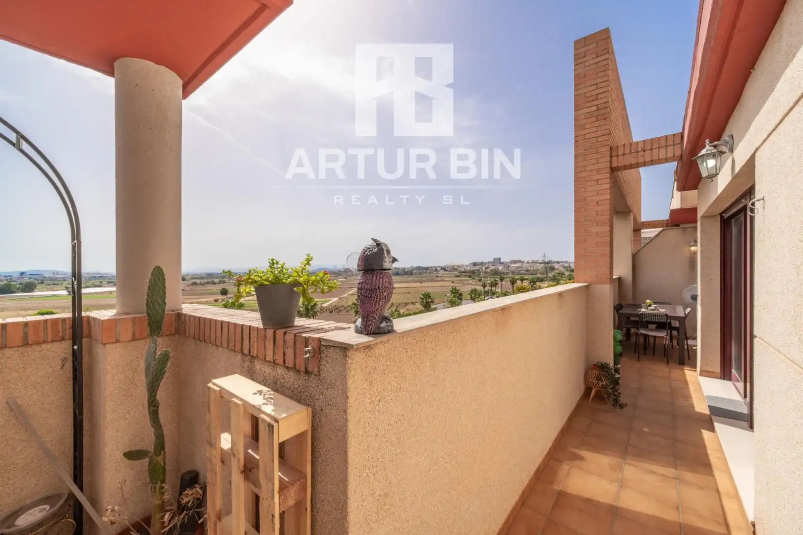 Terraza de Ático en venta en Valencia con Calefacción, Jardín privado y Terraza