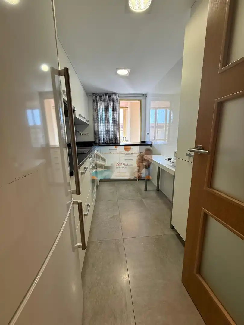 Cocina de Piso de alquiler en Benicasim / Benicàssim con Aire acondicionado, Calefacción y Terraza