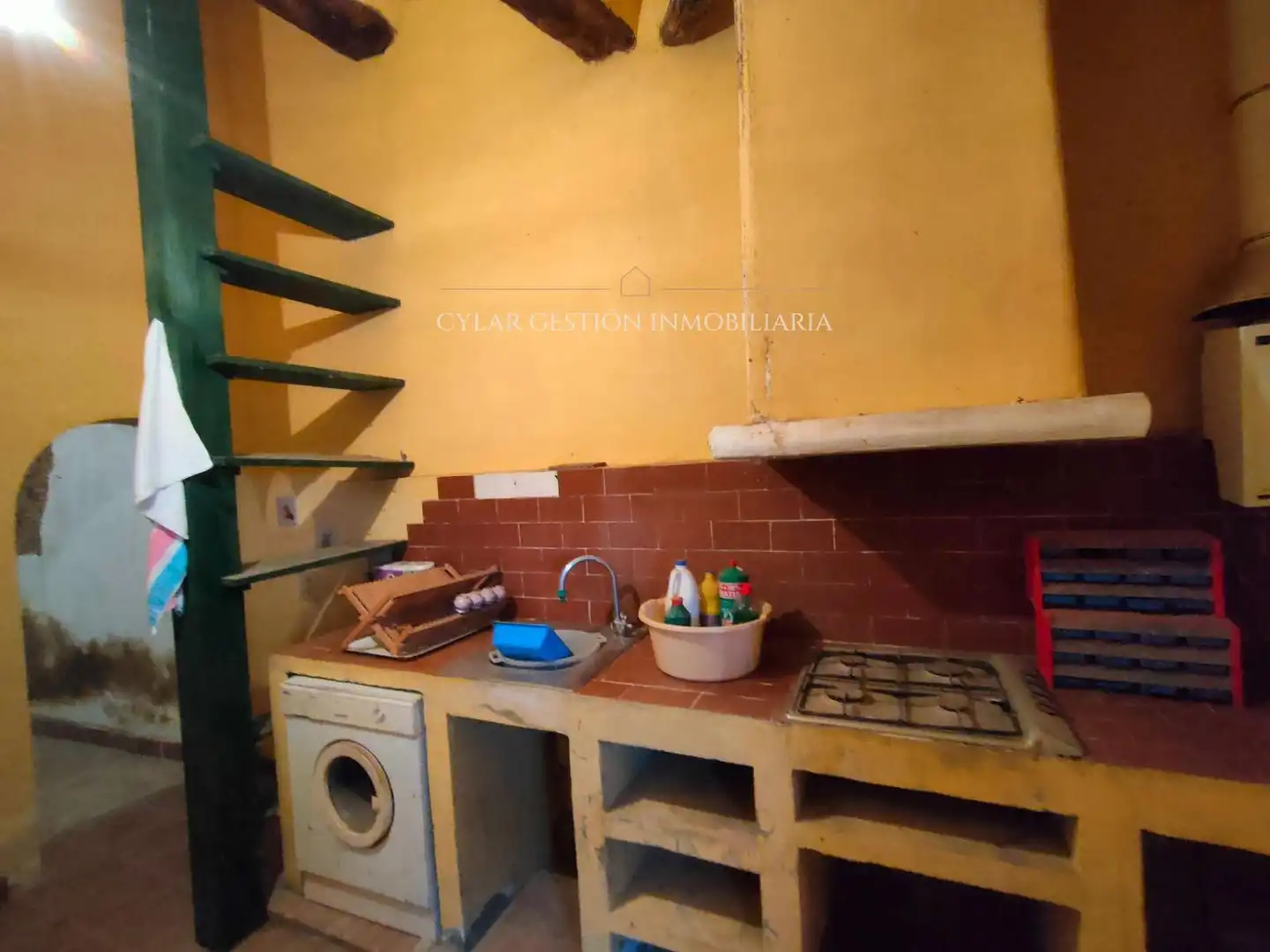 Kitchen of Houses for sale in La Mata de Ledesma  with Heating, Private garden and Storage room