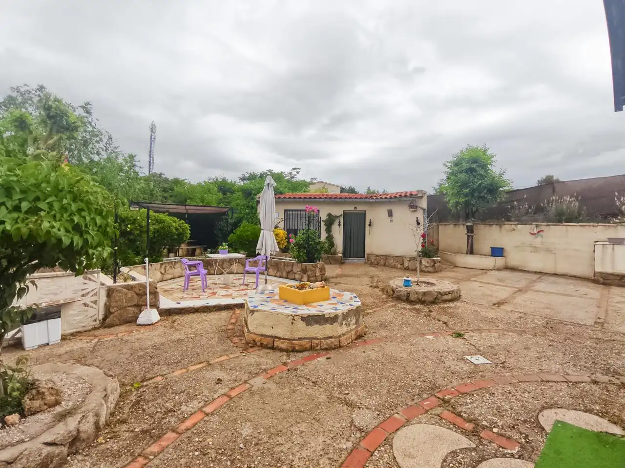 Jardín de Casa o chalet en venta en Barajas de Melo con Aire acondicionado, Calefacción y Jardín privado