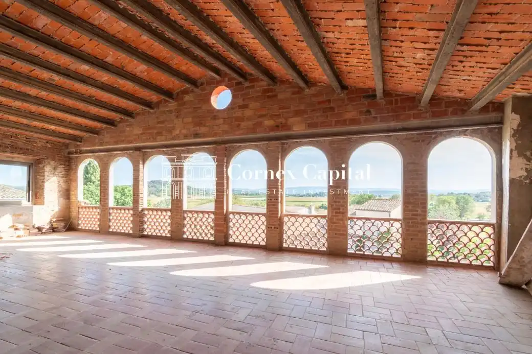 Terrassa de Finca rústica en venda en Ullastret amb Jardí privat, Terrassa i Traster