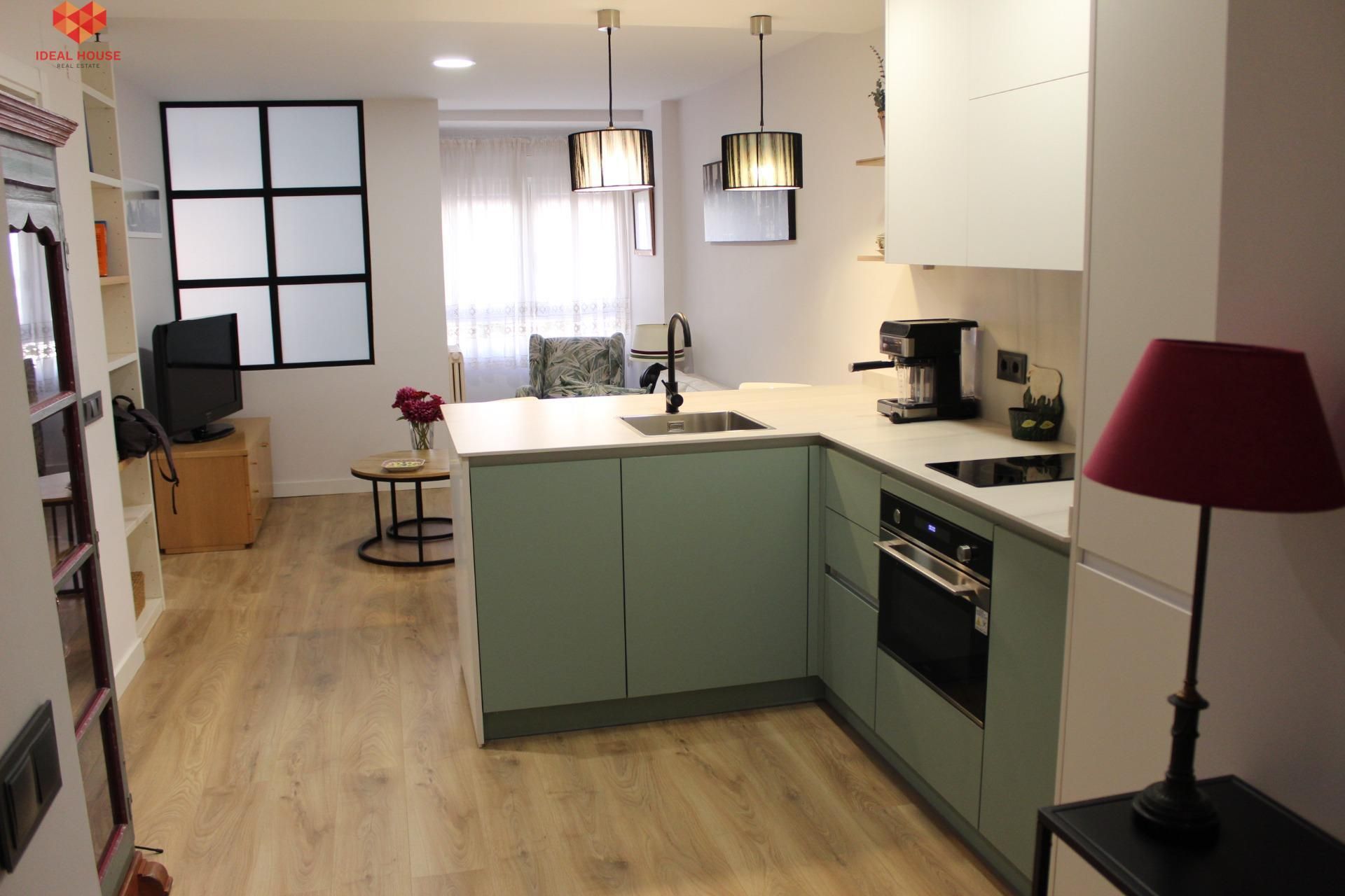 Kitchen of Apartment to rent in Segovia Capital  with Heating and Swimming Pool